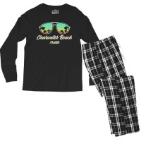 Clearwater Beach Souvenir, Florida Reminder Men's Long Sleeve Pajama Set | Artistshot