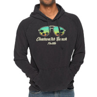 Clearwater Beach Souvenir, Florida Reminder Vintage Hoodie | Artistshot