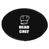 Head Chef Father Mother Son Daughter Family Matching Oval Patch | Artistshot