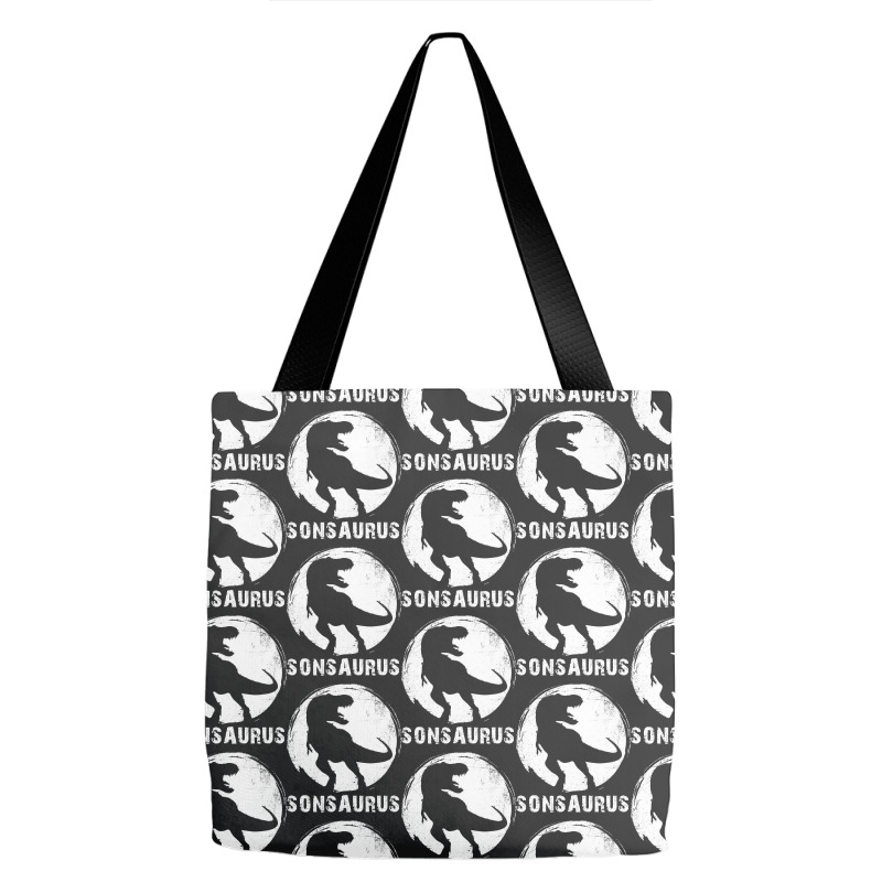 Sonsaurus T  Shirt Sonsaurus T Rex Dinosaur T  Shirt Tote Bags | Artistshot