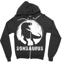 Sonsaurus T  Shirt Sonsaurus T Rex Dinosaur T  Shirt Zipper Hoodie | Artistshot