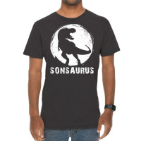 Sonsaurus T  Shirt Sonsaurus T Rex Dinosaur T  Shirt Vintage T-shirt | Artistshot