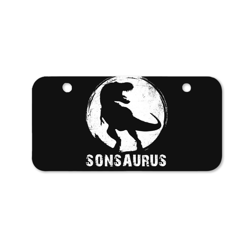 Sonsaurus T  Shirt Sonsaurus T Rex Dinosaur T  Shirt Bicycle License Plate | Artistshot