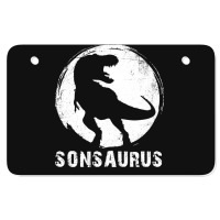 Sonsaurus T  Shirt Sonsaurus T Rex Dinosaur T  Shirt Atv License Plate | Artistshot