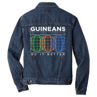 Guineans Do It Better Funny Patriotic Humor Nationality Joke Men Denim Jacket | Artistshot