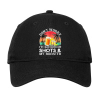 Summer Sunsedon'worry I've Had Both My Shots Booster Graphic Adjustable Cap | Artistshot