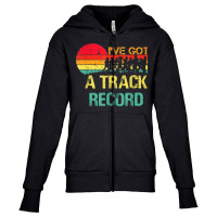 Ive Got A Track Record Running Sport Triathlon Marathon Youth Zipper Hoodie | Artistshot