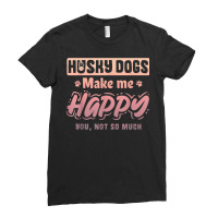 Siberian Husky Dog Owner Ladies Fitted T-shirt | Artistshot