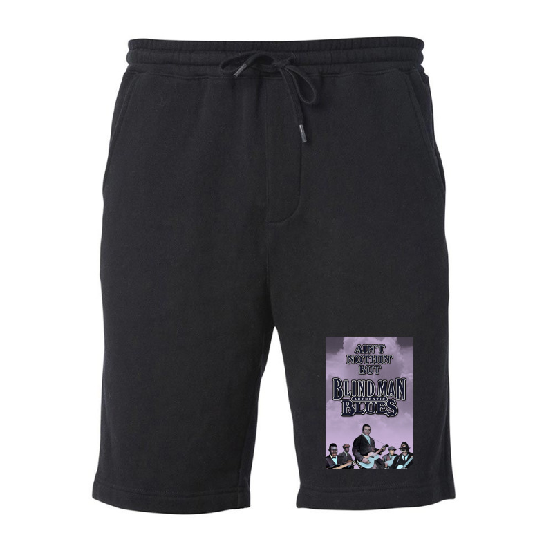 Ain't Nothin' But Authentic   Blind Man Blues Fleece Short by lokiraapa | Artistshot