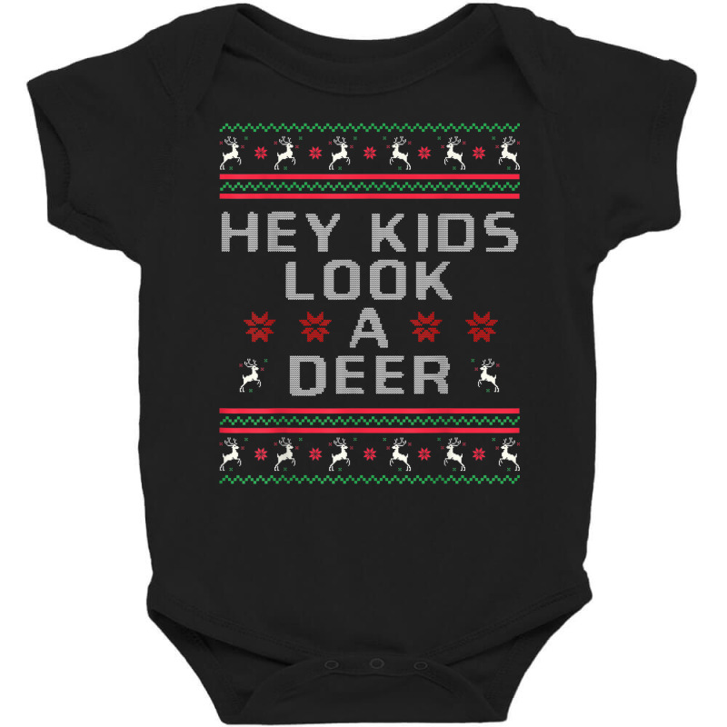 Ugly Christmas Sweater Style Baby Bodysuit | Artistshot