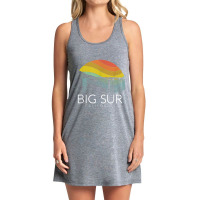 Big Sur California Beach Central Coast Retro Forest Camping T-shirt Tank Dress | Artistshot