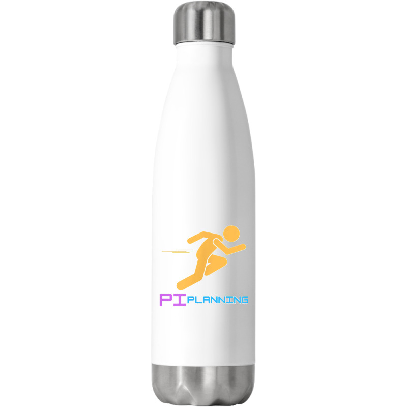 Product Owner Sprinting My Pi Planning T Shirt Stainless Steel Water Bottle | Artistshot