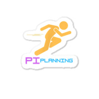 Product Owner Sprinting My Pi Planning T Shirt Sticker | Artistshot