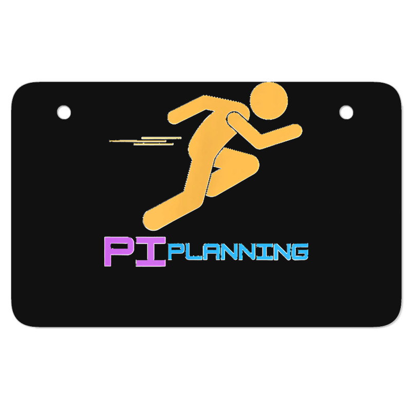 Product Owner Sprinting My Pi Planning T Shirt Atv License Plate | Artistshot