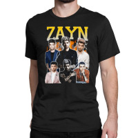 Zayn Malik, Zayn Malik Vintage, Zayn Malik Art, Zayn Malik Painting, T Classic T-shirt | Artistshot