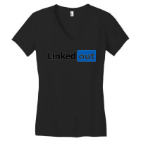 Linked Out Active Women's V-neck T-shirt | Artistshot