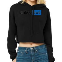 Linked Out Active Cropped Hoodie | Artistshot