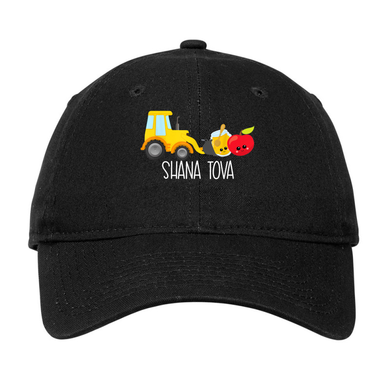 Shana Tova Trucks Loader Apple & Honey Funny Rosh Hashanah Adjustable Cap | Artistshot