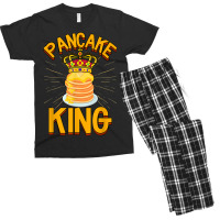 Pancake King Pancake Maker Men's T-shirt Pajama Set | Artistshot