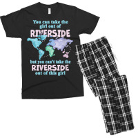 Womens Women From Riverside   Girl From Riverside California V Neck T Men's T-shirt Pajama Set | Artistshot