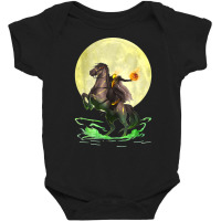 Full Moon Wicked Headless Horseman Halloween T Shirt Baby Bodysuit | Artistshot