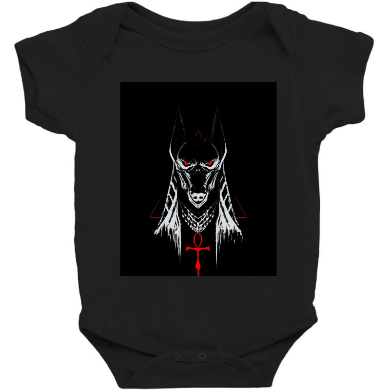 Anubis God Of The Underworld Baby Bodysuit by cm-arts | Artistshot