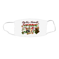 Santa's Favorite Supervisor Face Mask Rectangle | Artistshot