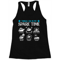 Things I Do In My Spare Time Cruising Crusaders Funny Cruise Racerback Tank | Artistshot