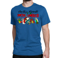 Santa's Favorite Social Worker Classic T-shirt | Artistshot