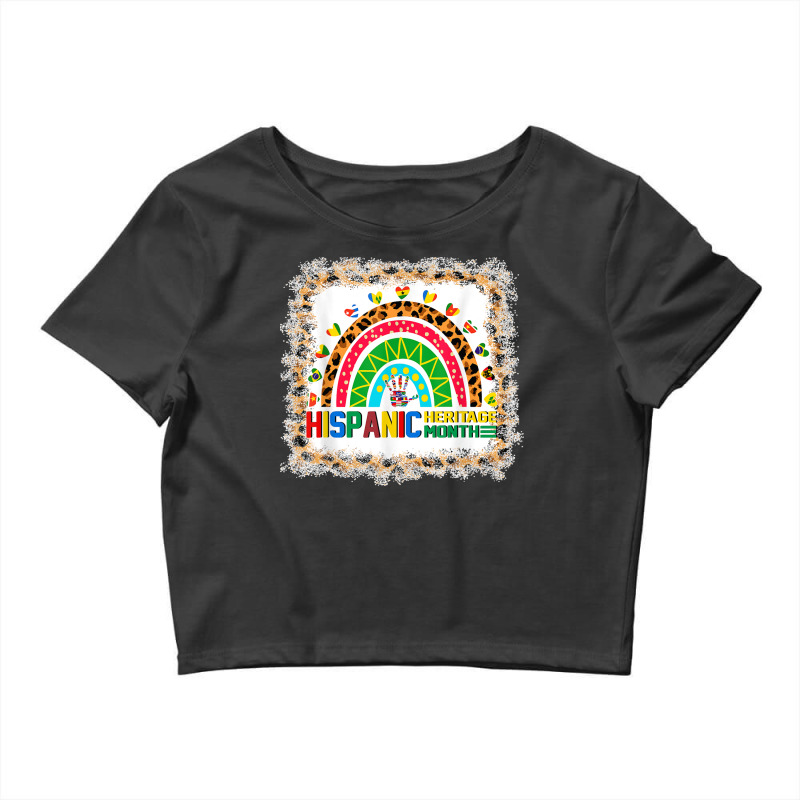 Countries Flags Latinx Boho Rainbow Hispanic Heritage Month Crop Top by LaDonnaOesterle | Artistshot