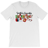 Santa's Favorite Secretary T-shirt | Artistshot