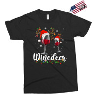 Funny Reindeer Wine For Christmas Party T  Shirt Winedeer   Funny Rein Exclusive T-shirt | Artistshot