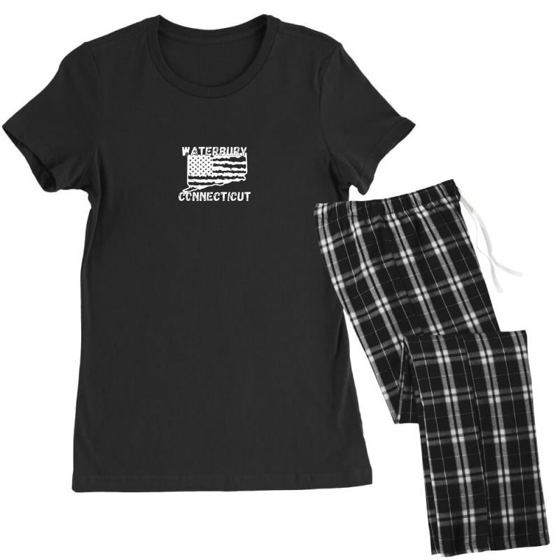 Retro Waterbury Connecticut Apparel Women's Pajamas Set by Bestshirt | Artistshot