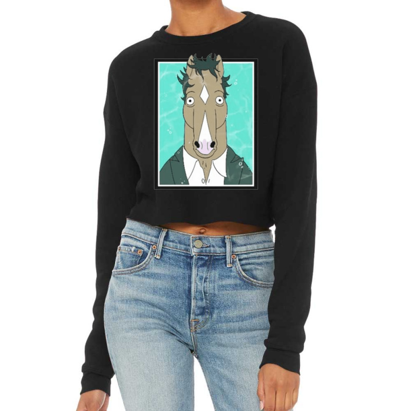 Bojack Horseman, Bojack, Horseman, The Bojack Horseman, Bojack Horsema Cropped Sweater by SHOPWDAA | Artistshot