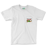 Santa's Favorite Librarian Pocket T-shirt | Artistshot
