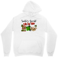 Santa's Favorite Librarian Unisex Hoodie | Artistshot