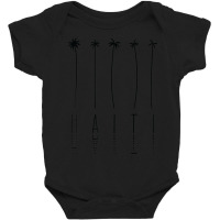 Palm Tree Vacation   Island Haiti Baby Bodysuit | Artistshot