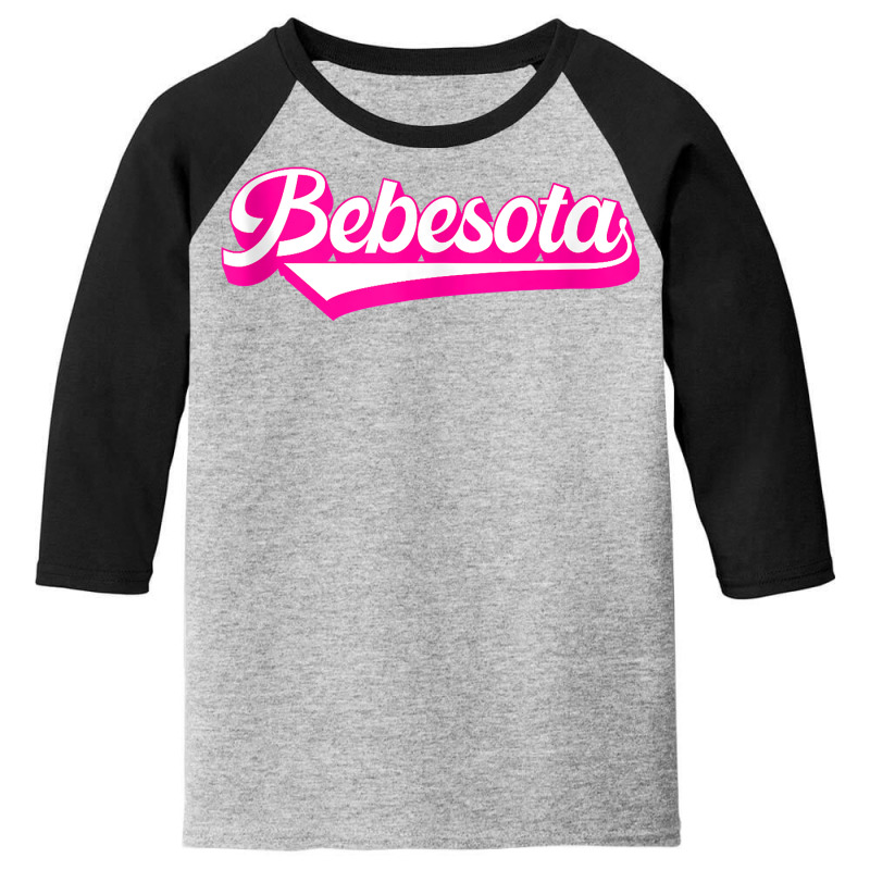 Bebesota Latina Woman Girl Tank Top Youth 3/4 Sleeve by cm-arts | Artistshot