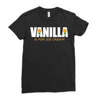 Vanilla Is For Ice Cream Upside Down Pineapple Swinger Theme Pullover  Ladies Fitted T-shirt | Artistshot