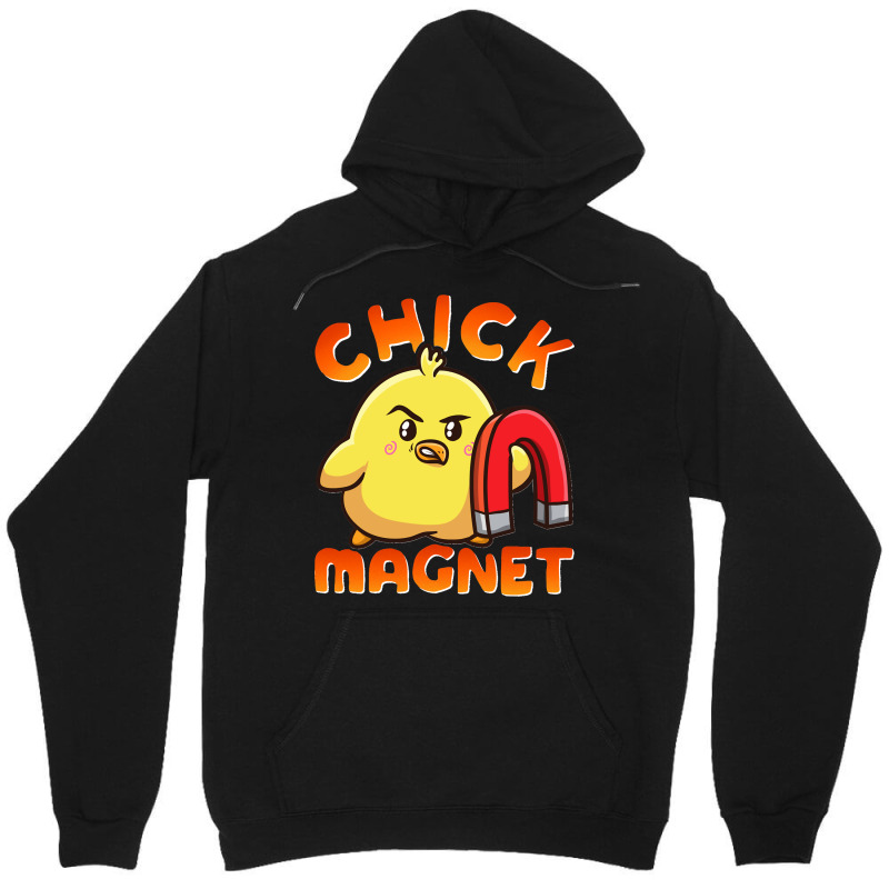 Chick Magnet Funny Halloween Costume Magnetic Little Chicken Long Unisex Hoodie by MICHAELFRANCISSMITH | Artistshot