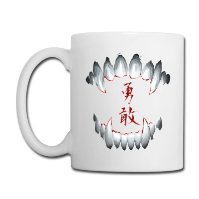 Kanji Brave Bushido Coffee Mug Designed By Meerxhin