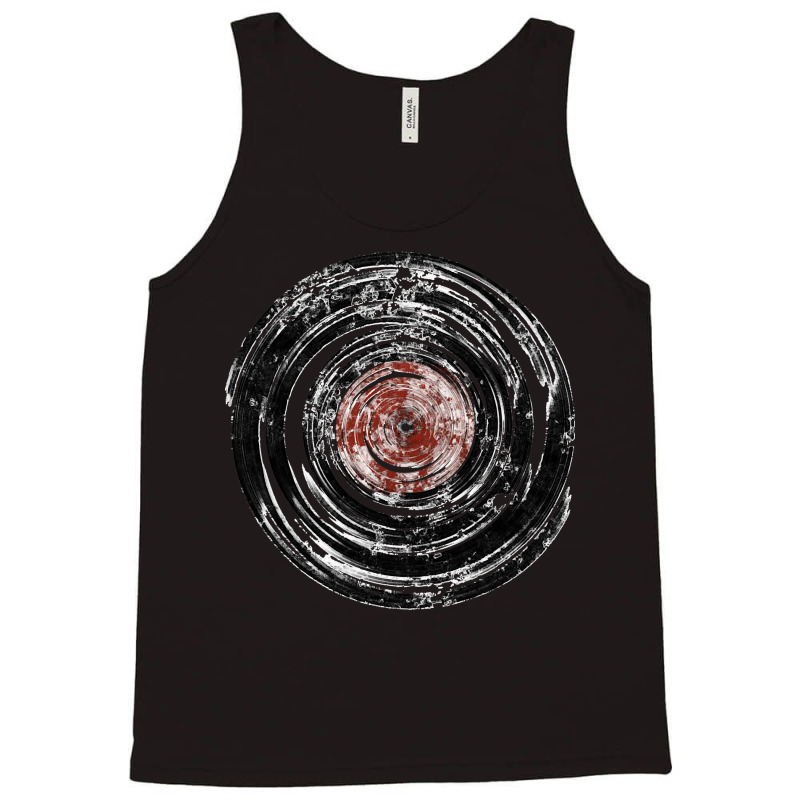 Old Vinyl Records Urban Grunge Tank Top by CrystalCroft | Artistshot