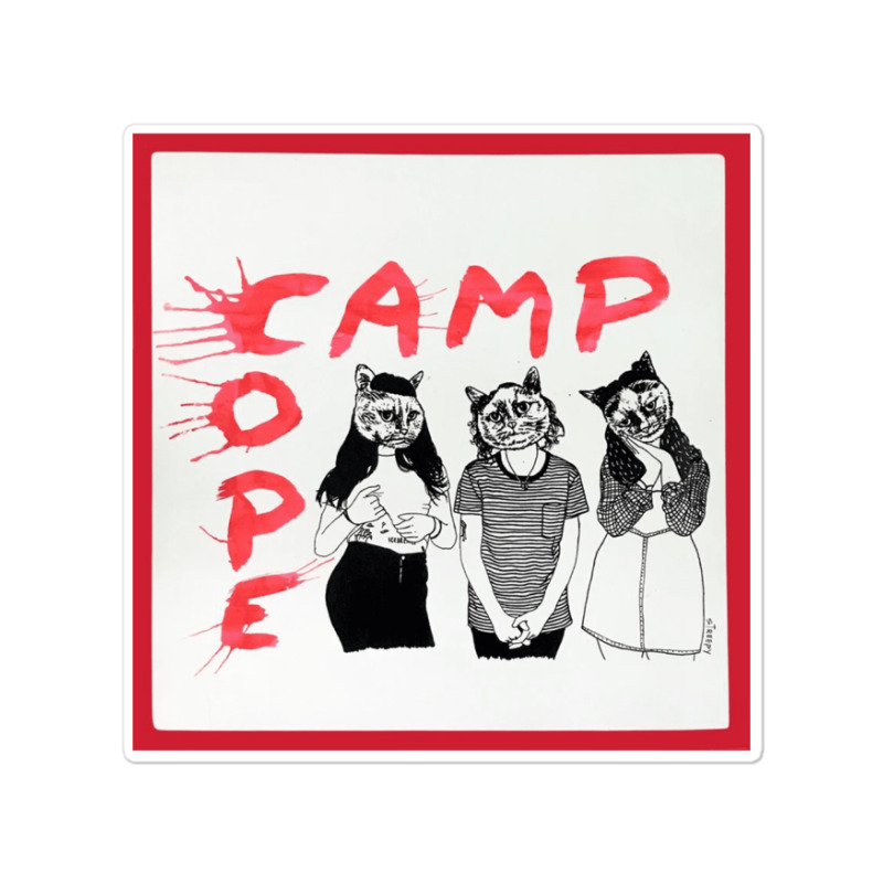 Camp Cope, Camp, Cope, Camp Cope Vintage, Camp Cope Painting, Camp Cop Sticker | Artistshot