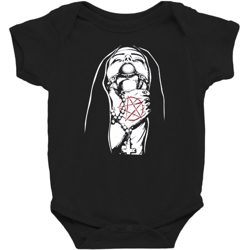 Satan Bad Nun, Satan, Bad, Nun, Satan Bad Nun Vintage, Satan Bad Nun P Baby Bodysuit by SHOOOPPEESSS | Artistshot