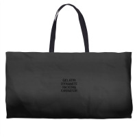 Gelatin Dynamite Packing Operator Weekender Totes | Artistshot