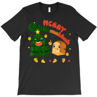 Groovy Merry Chrismukkah Happy Hanukkah Jewish Holiday T-shirt | Artistshot