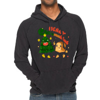 Groovy Merry Chrismukkah Happy Hanukkah Jewish Holiday Vintage Hoodie | Artistshot