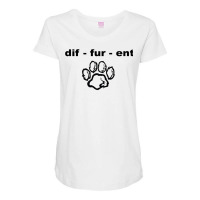 Furry Fandom T Shirt For Furries Anthro Fur Inclined Maternity Scoop Neck T-shirt | Artistshot