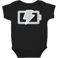 Battery Indicator Charging Gift Idea T Shirt Baby Bodysuit | Artistshot