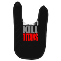 Training To Kill Titans , Titan Baby Bibs | Artistshot